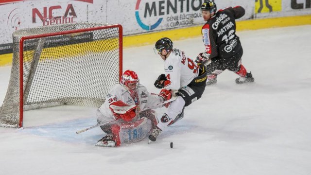 Photo hockey match Amiens  - Chamonix  le 14/02/2020