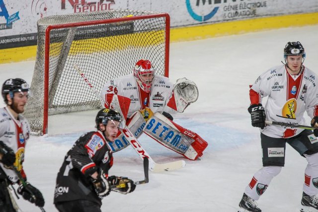 Photo hockey match Amiens  - Chamonix  le 14/02/2020