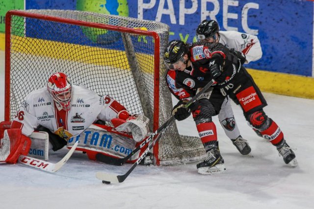 Photo hockey match Amiens  - Chamonix  le 14/02/2020
