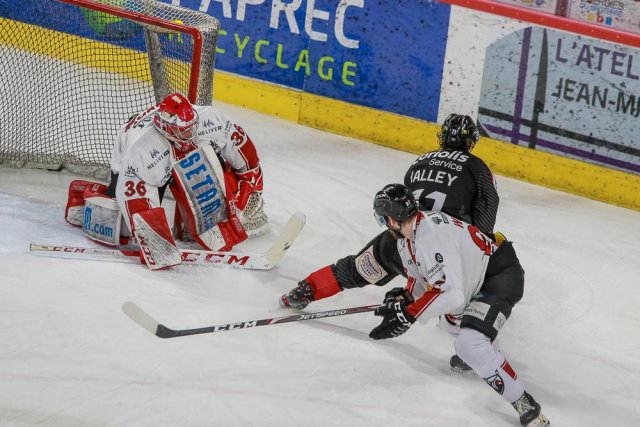 Photo hockey match Amiens  - Chamonix  le 14/02/2020