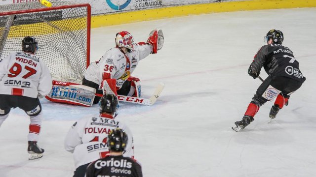 Photo hockey match Amiens  - Chamonix  le 14/02/2020