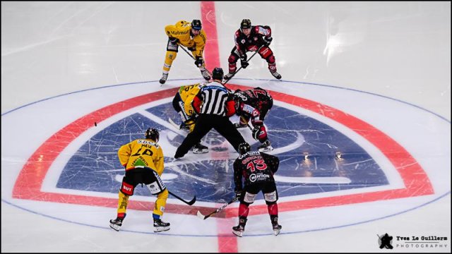Photo hockey match Rouen - Amiens  le 16/02/2020