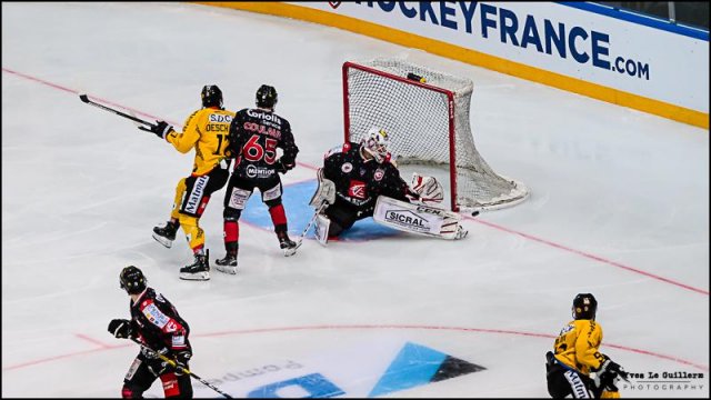 Photo hockey match Rouen - Amiens  le 16/02/2020