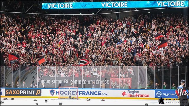 Photo hockey match Rouen - Amiens  le 16/02/2020