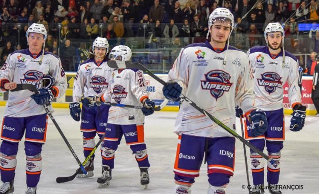 Photo hockey match Nantes - Montpellier  le 15/02/2020