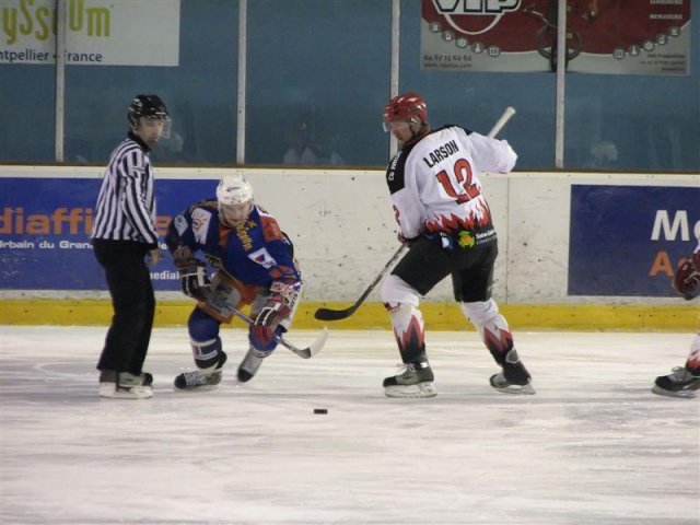 Photo hockey match Montpellier  - Neuilly/Marne le 05/04/2008