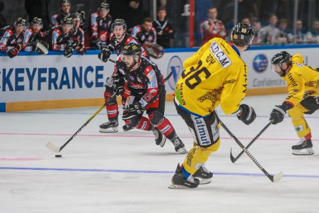 Photo hockey match Rouen - Amiens  le 16/02/2020