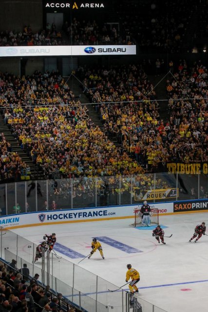 Photo hockey match Rouen - Amiens  le 16/02/2020