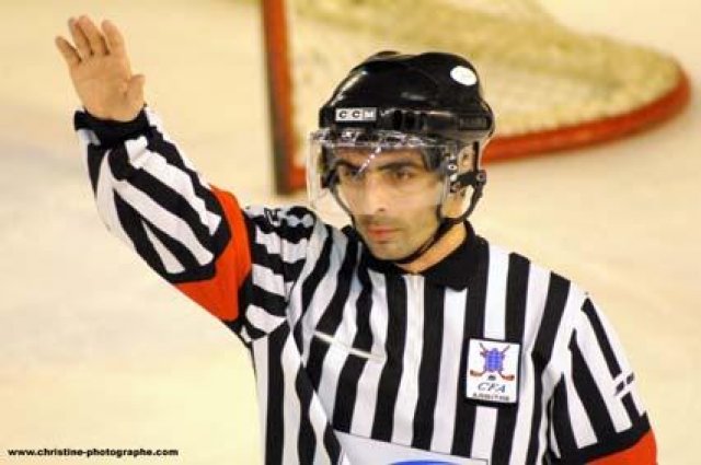 Photo hockey match Cergy-Pontoise - Caen  le 14/04/2009