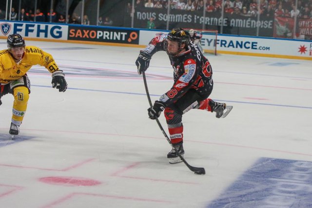 Photo hockey match Rouen - Amiens  le 16/02/2020