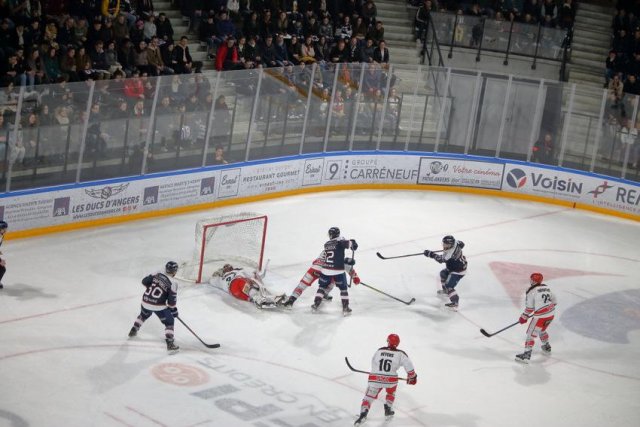 Photo hockey match Angers  - Anglet le 18/02/2020