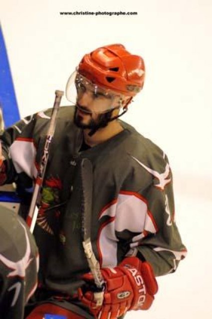 Photo hockey match Cergy-Pontoise - Caen  le 14/04/2009