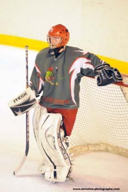 Photo hockey match Cergy-Pontoise - Caen  le 14/04/2009