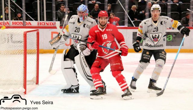 Photo hockey match Lausanne - Fribourg le 18/02/2020