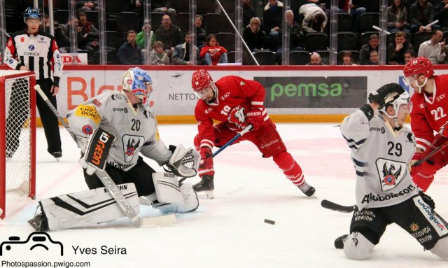 Photo hockey match Lausanne - Fribourg le 18/02/2020