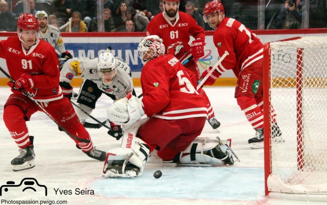 Photo hockey match Lausanne - Fribourg le 18/02/2020