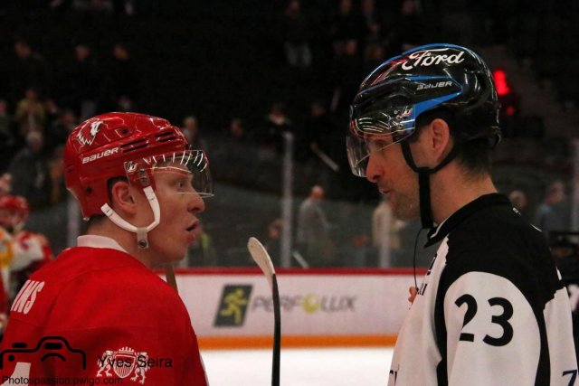 Photo hockey match Lausanne - Fribourg le 18/02/2020