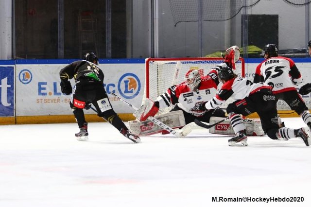 Photo hockey match Rouen - Bordeaux le 18/02/2020