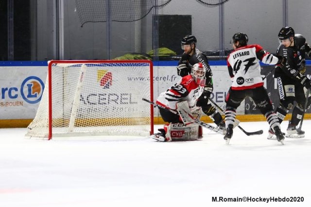 Photo hockey match Rouen - Bordeaux le 18/02/2020