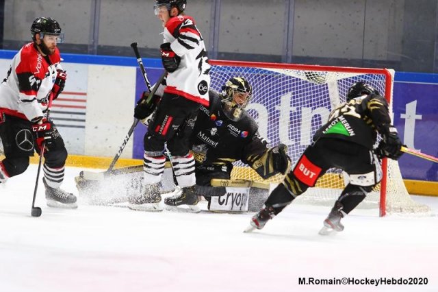 Photo hockey match Rouen - Bordeaux le 18/02/2020