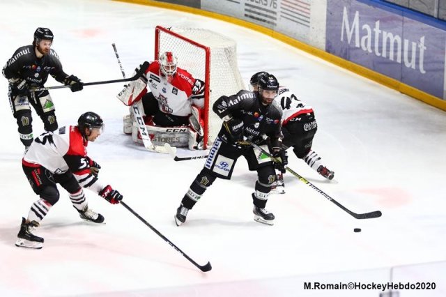 Photo hockey match Rouen - Bordeaux le 18/02/2020