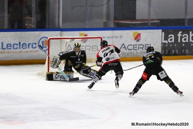 Photo hockey match Rouen - Bordeaux le 18/02/2020