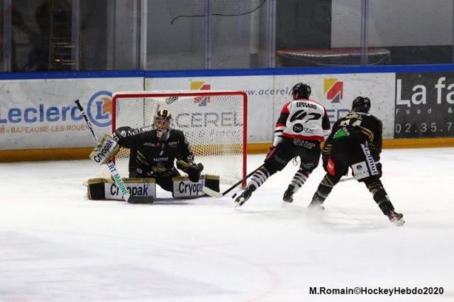 Photo hockey match Rouen - Bordeaux le 18/02/2020