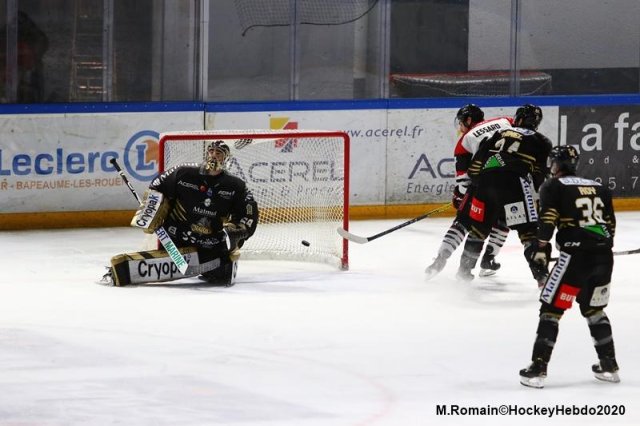 Photo hockey match Rouen - Bordeaux le 18/02/2020