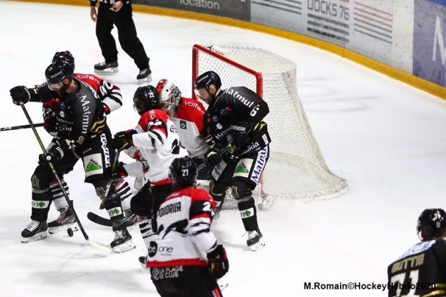 Photo hockey match Rouen - Bordeaux le 18/02/2020