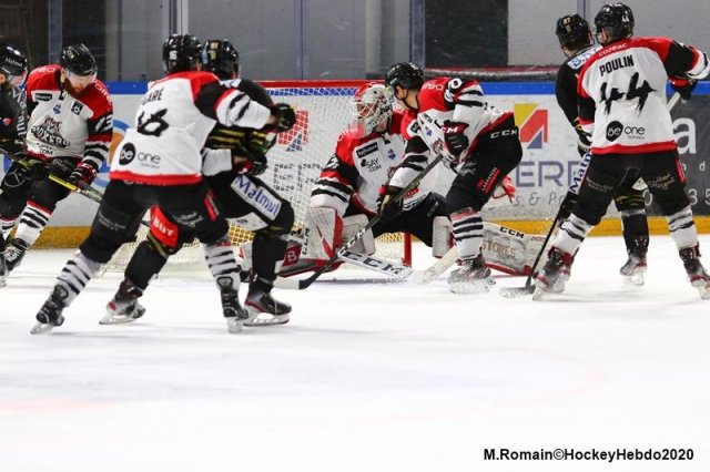 Photo hockey match Rouen - Bordeaux le 18/02/2020