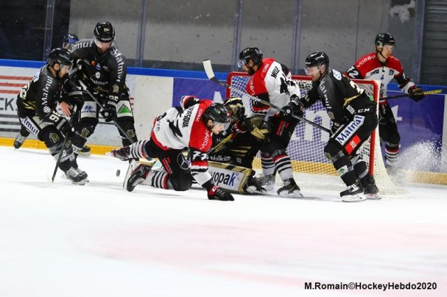 Photo hockey match Rouen - Bordeaux le 18/02/2020