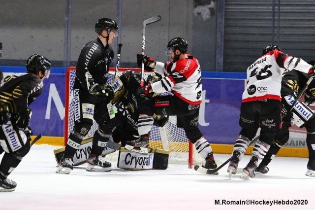 Photo hockey match Rouen - Bordeaux le 18/02/2020