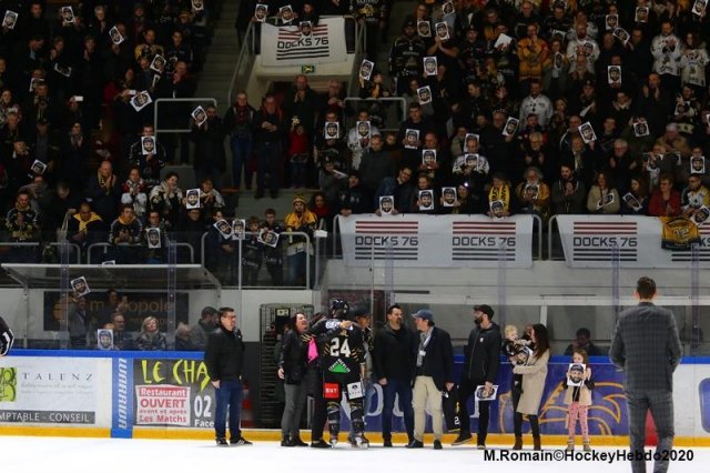 Photo hockey match Rouen - Bordeaux le 18/02/2020