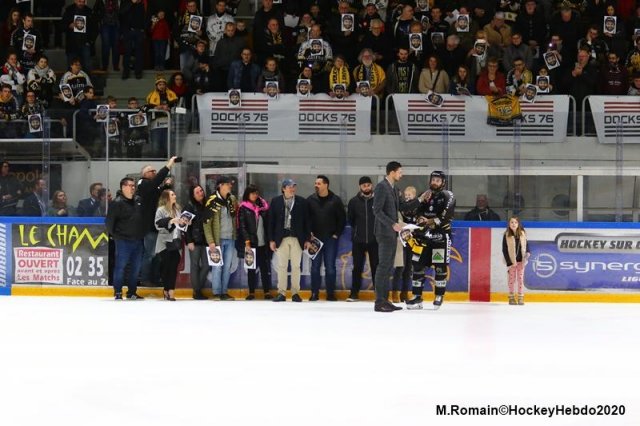 Photo hockey match Rouen - Bordeaux le 18/02/2020