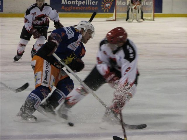 Photo hockey match Montpellier  - Neuilly/Marne le 05/04/2008