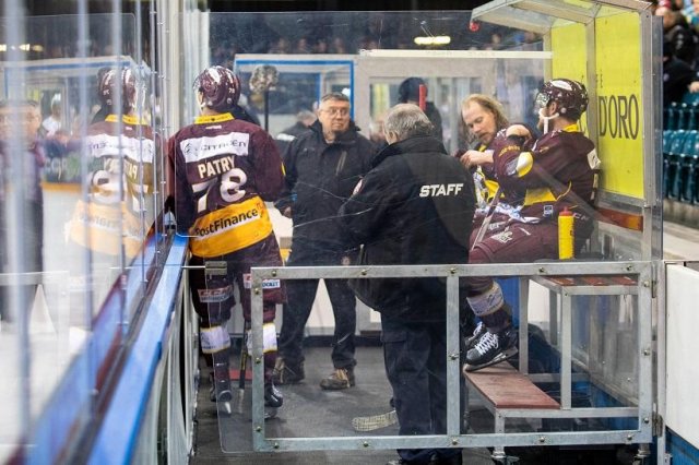 Photo hockey match Genève - Zug le 21/02/2020