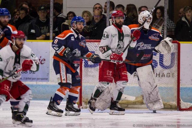 Photo hockey match Clermont-Ferrand - Cergy-Pontoise le 22/02/2020