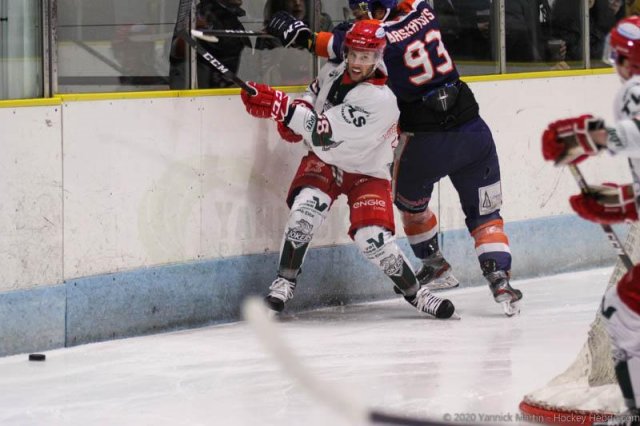 Photo hockey match Clermont-Ferrand - Cergy-Pontoise le 22/02/2020