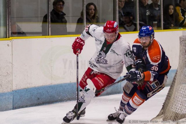 Photo hockey match Clermont-Ferrand - Cergy-Pontoise le 22/02/2020