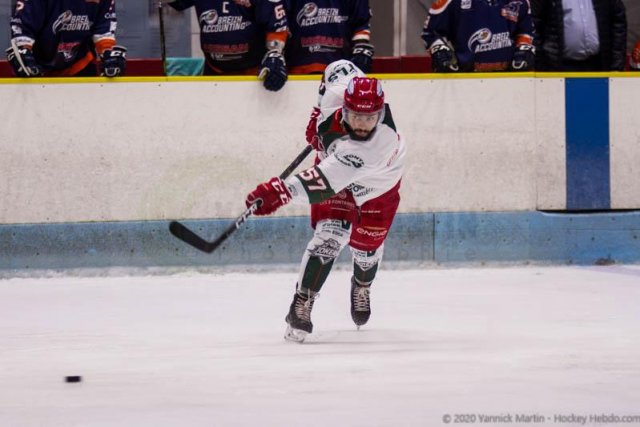 Photo hockey match Clermont-Ferrand - Cergy-Pontoise le 22/02/2020