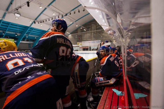 Photo hockey match Clermont-Ferrand - Cergy-Pontoise le 22/02/2020