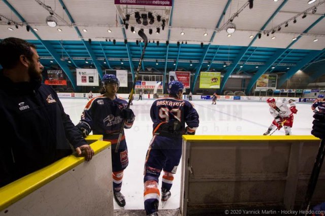 Photo hockey match Clermont-Ferrand - Cergy-Pontoise le 22/02/2020