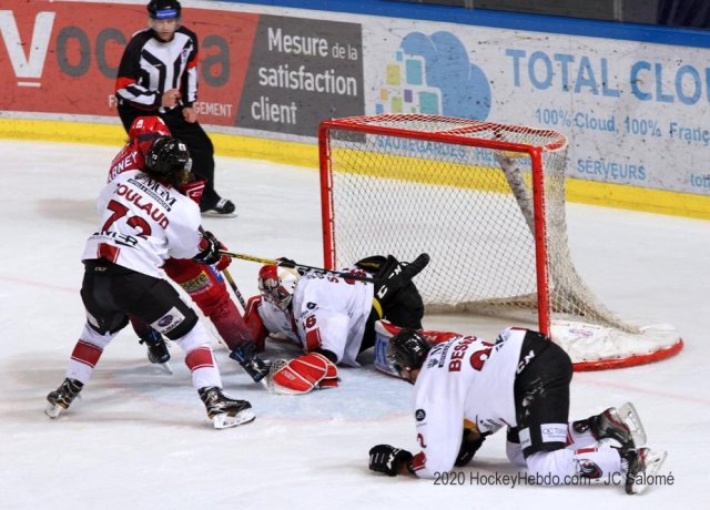 Photo hockey match Grenoble  - Chamonix  le 25/02/2020