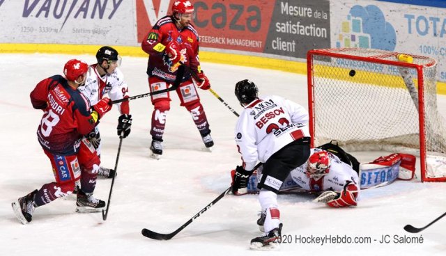 Photo hockey match Grenoble  - Chamonix  le 25/02/2020