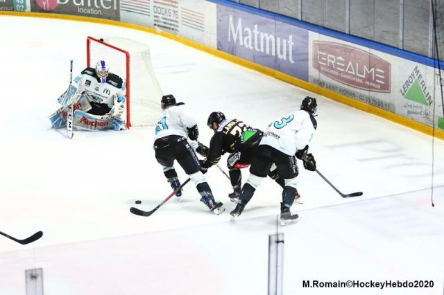 Photo hockey match Rouen - Gap  le 25/02/2020