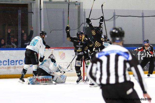 Photo hockey match Rouen - Gap  le 25/02/2020