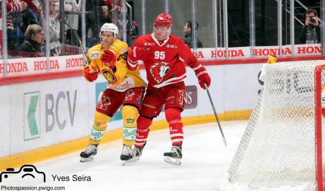 Photo hockey match Lausanne - Langnau le 25/02/2020