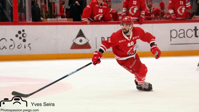 Photo hockey match Lausanne - Langnau le 25/02/2020