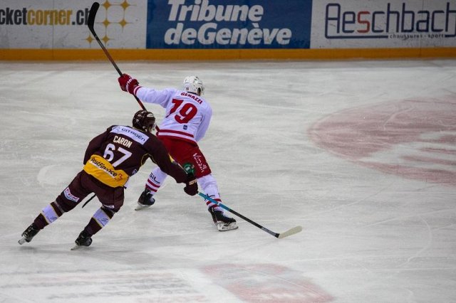 Photo hockey match Genève - Lausanne le 28/02/2020
