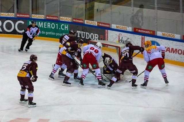 Photo hockey match Genève - Lausanne le 28/02/2020